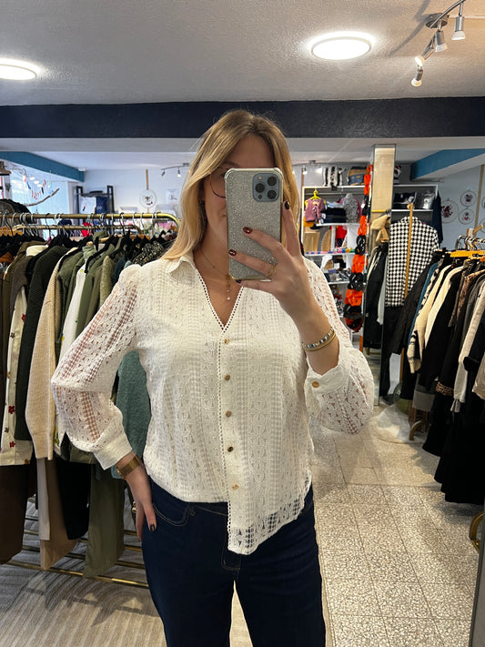 Chemisier dentelle Dessie