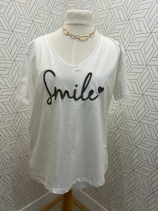 Tee-shirt smile