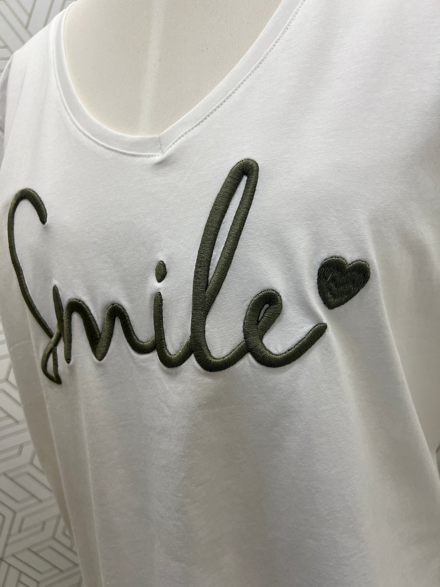 Tee-shirt smile